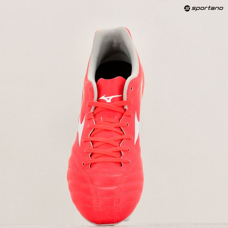 Mizuno Monarcida Neo II Select FG férfi futballcipő flerycoral2/white 9