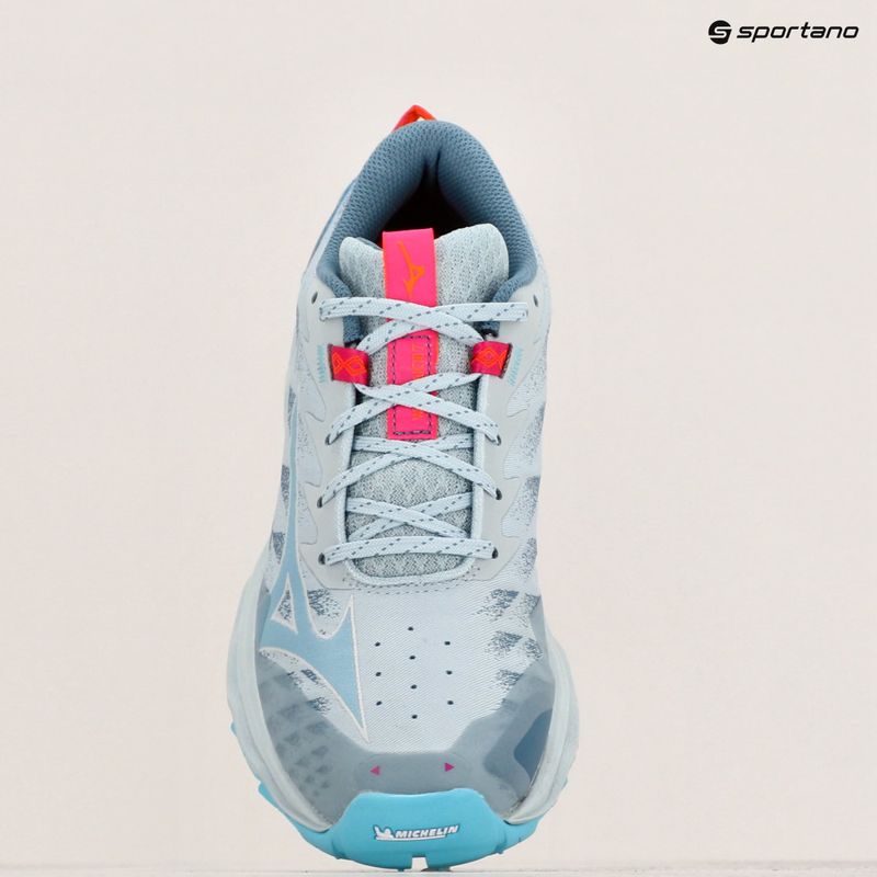 Női futócipő Mizuno Wave Daichi 7 baby blue/fotgot me not/807c 9