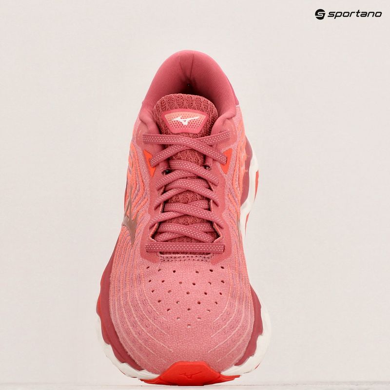 Női futócipő Mizuno Wave Horizon 6 gránátrózsa/rézrózsa/rózsaszín/perzsibefagyi 10