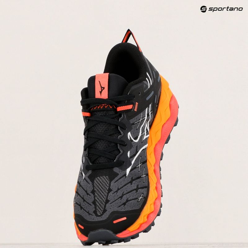 Női futócipő damskie Wave Mujin 10 black/white/hot coral 9