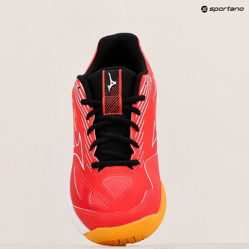 Férfi röplabda cipő Mizuno Cyclone Speed 4 radiant red/white/carrot curl 15