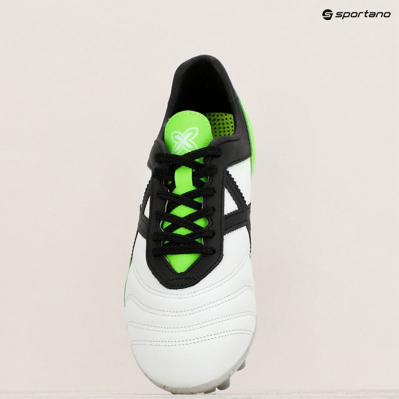 MUNICH Mundial 2.0 AG blanco/verde futballcipő 10