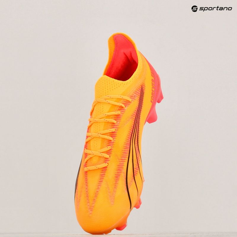 focicipő  PUMA Ultra Ultimate FG/AG sunset glow/puma black/sun stream 19