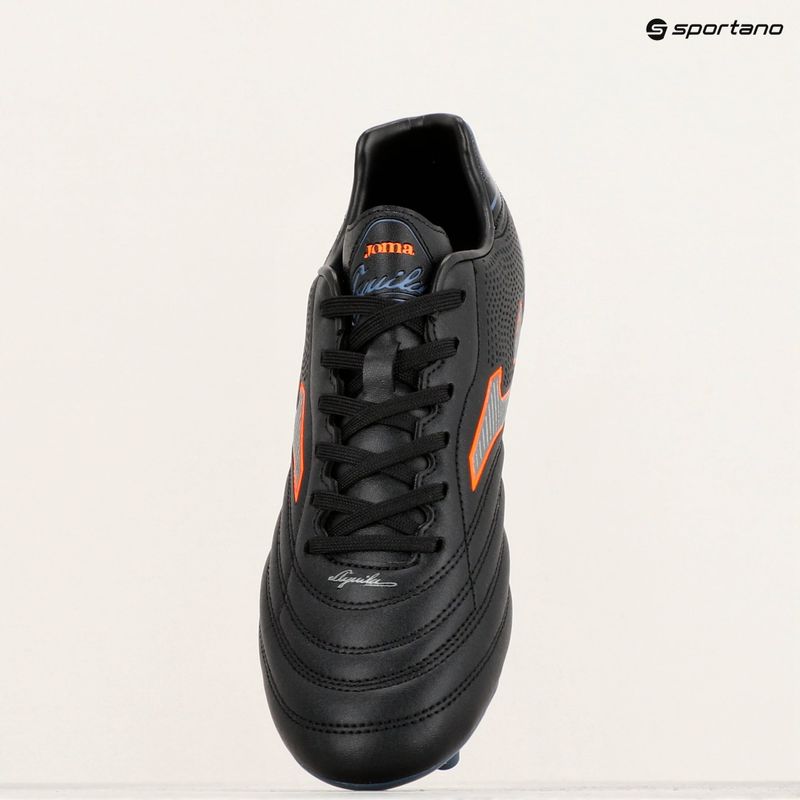 Joma Aguila FG férfi futballcipő fekete/kék 10