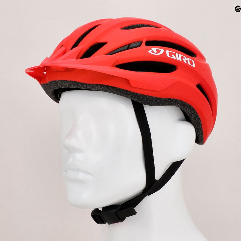 Kerékpáros sisak Giro Register II matte bright red/white 7