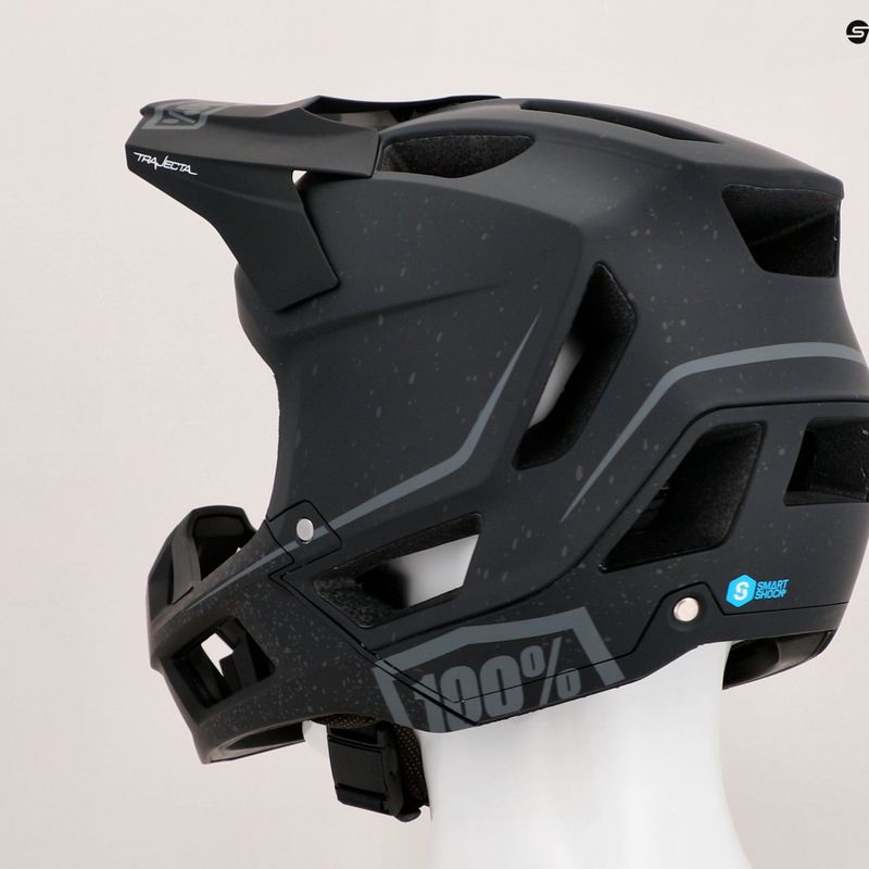 Kerékpáros sisak 100% Trajecta w/Fidlock black 9
