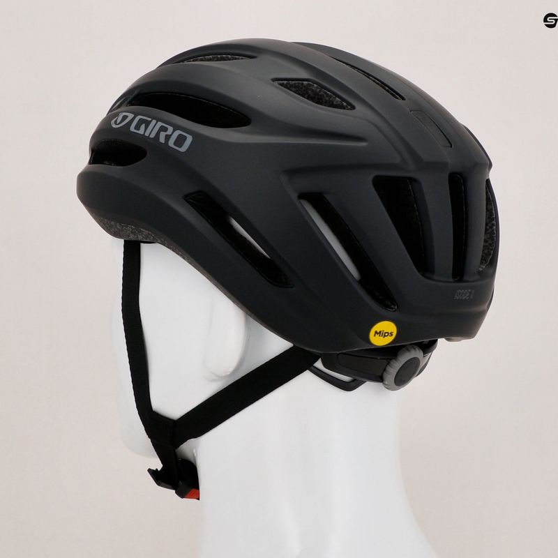 Kerékpáros sisak Giro Isode II Integrated MIPS matte black/charcoal 7