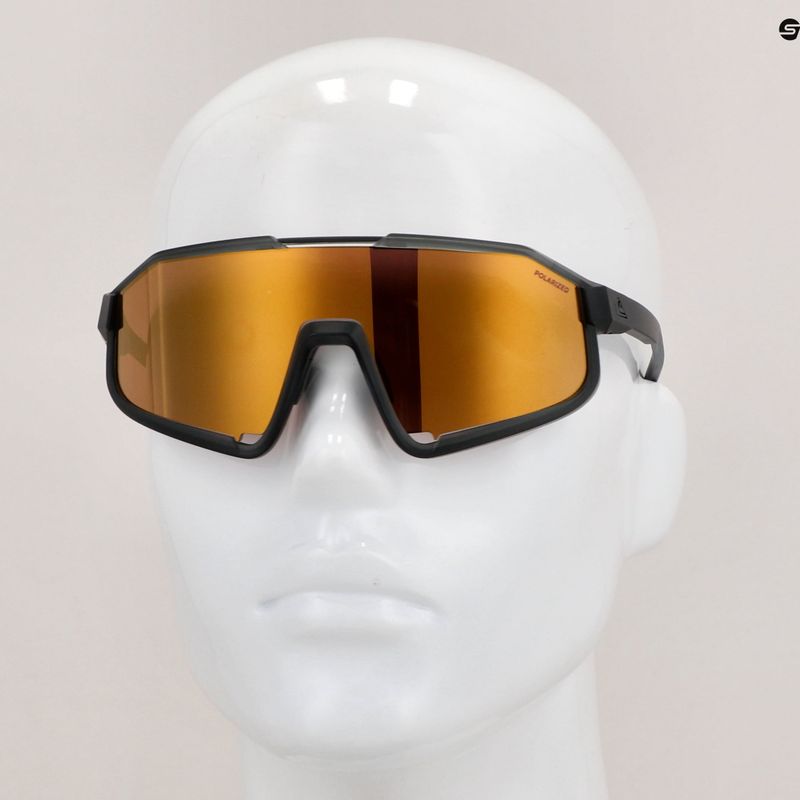 Férfi napszemüveg Quiksilver Slash Polarised smoke/gold 7