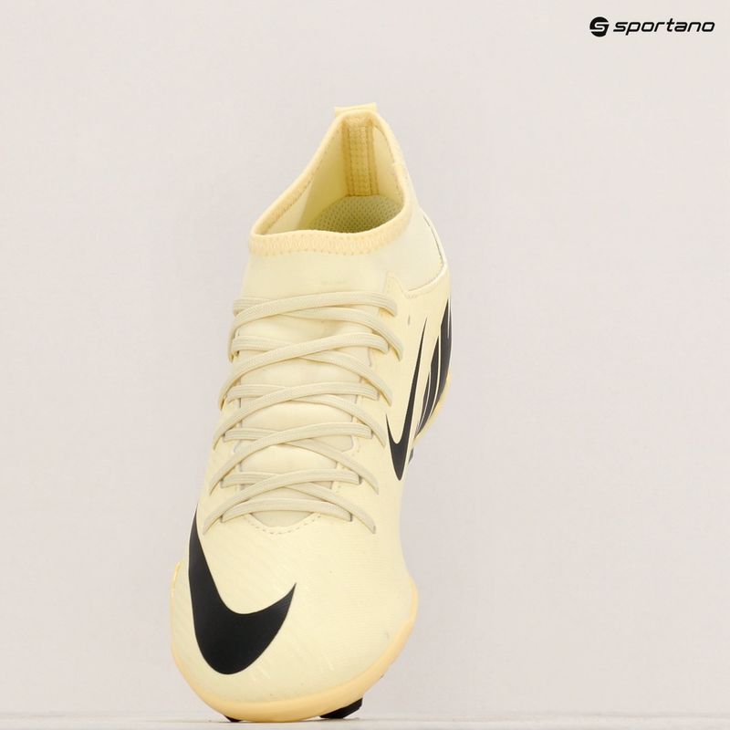 Nike Mercurial Superfly 9 Club FG/MG Junior citromsárga/fekete gyermek focicipő 9