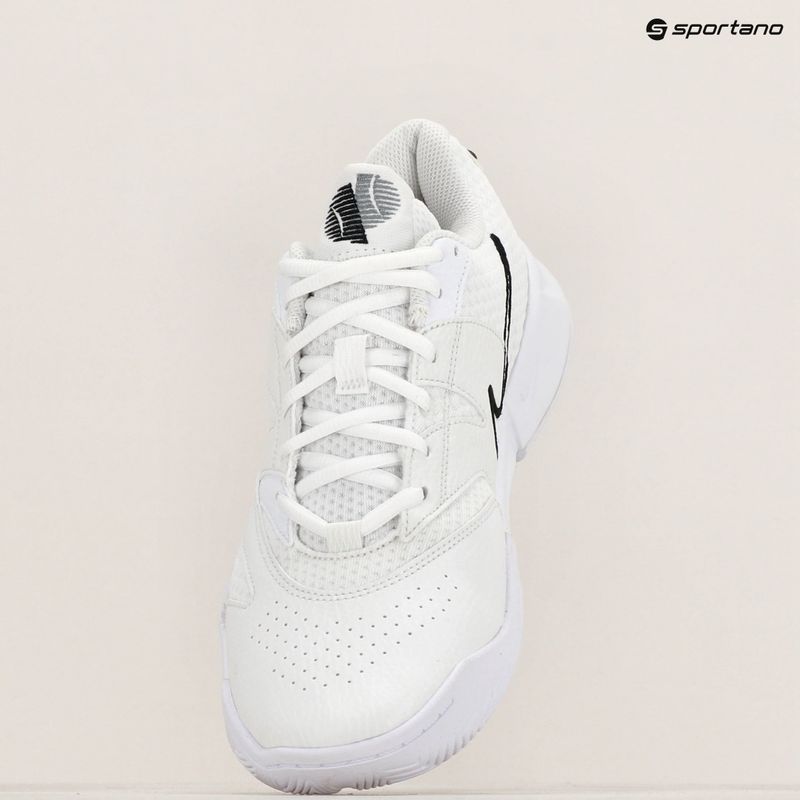 Férfi teniszcipő Nike Court Lite 4 fehér/fekete/summit fehér 9