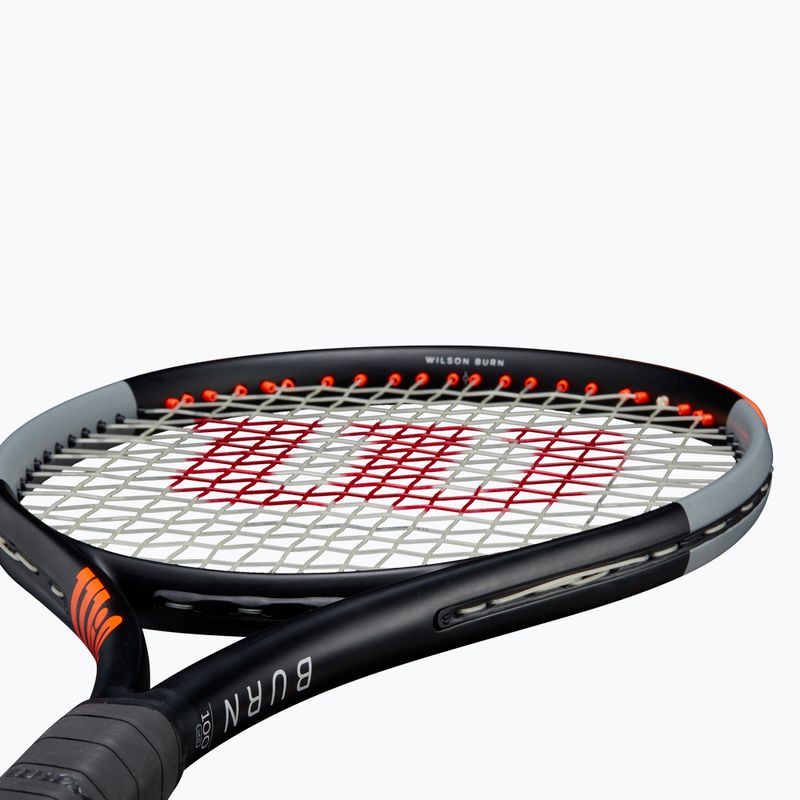 Wilson Burn 100 V4.0 teniszütő fekete és narancssárga WR044710U 11