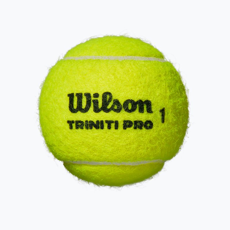 Teniszlabdák Wilson Triniti Pro 3 pcs. yellow 2