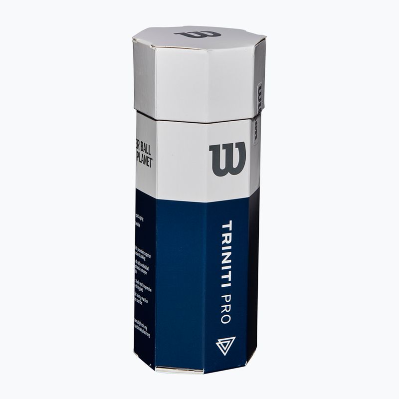 Teniszlabdák Wilson Triniti Pro 3 pcs. yellow 4