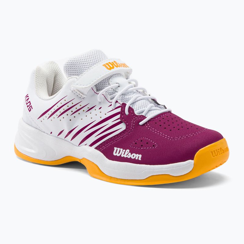 Gyermek teniszcipő Wilson Kaos K 2.0 fehér és rózsaszín WRS329190