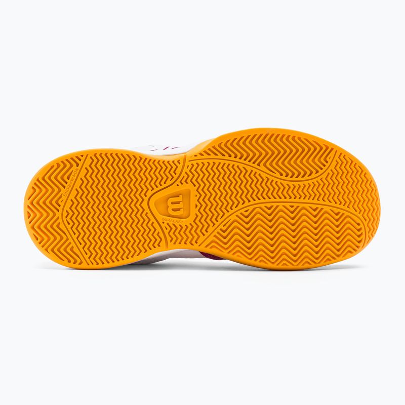 Gyermek teniszcipő Wilson Kaos K 2.0 fehér és rózsaszín WRS329190 4