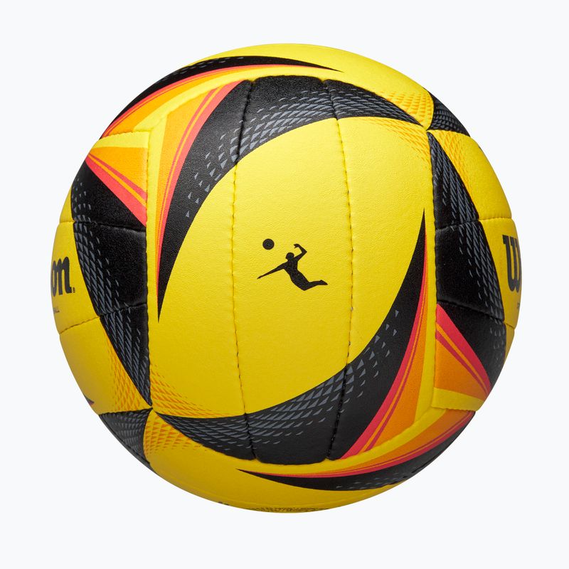 Wilson röplabda OPTX AVP VB Game black/yellow méret 5 4