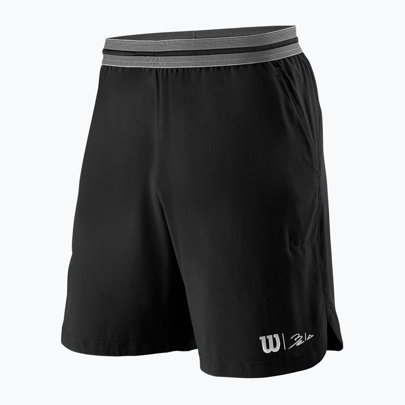 Férfi tenisznadrág Wilson Bela Power 8 Short II fekete WRA806902