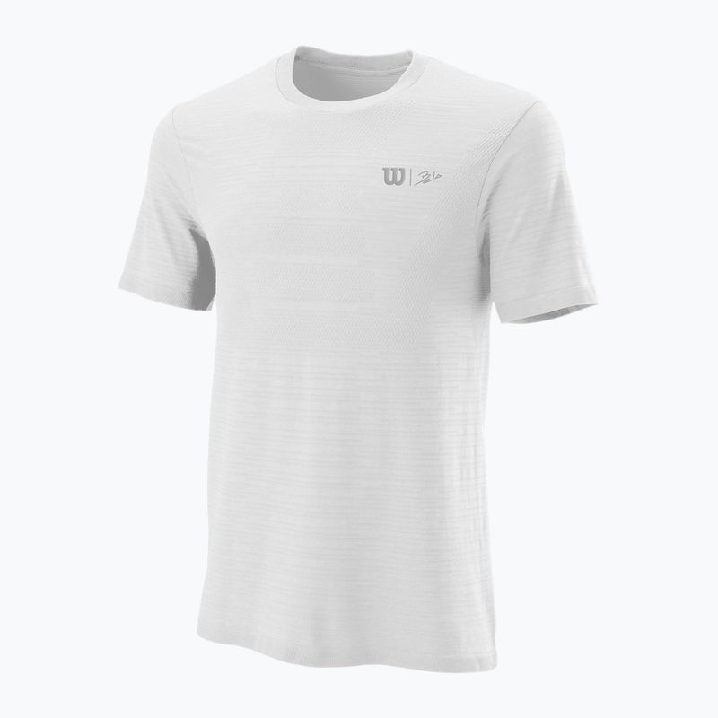 Wilson férfi teniszpóló Bela SMLS Crew III fehér WRA813004