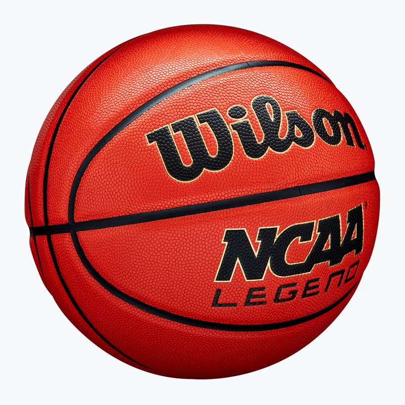 Wilson NCAA Legend narancssárga/fekete kosárlabda 6-os méret 2