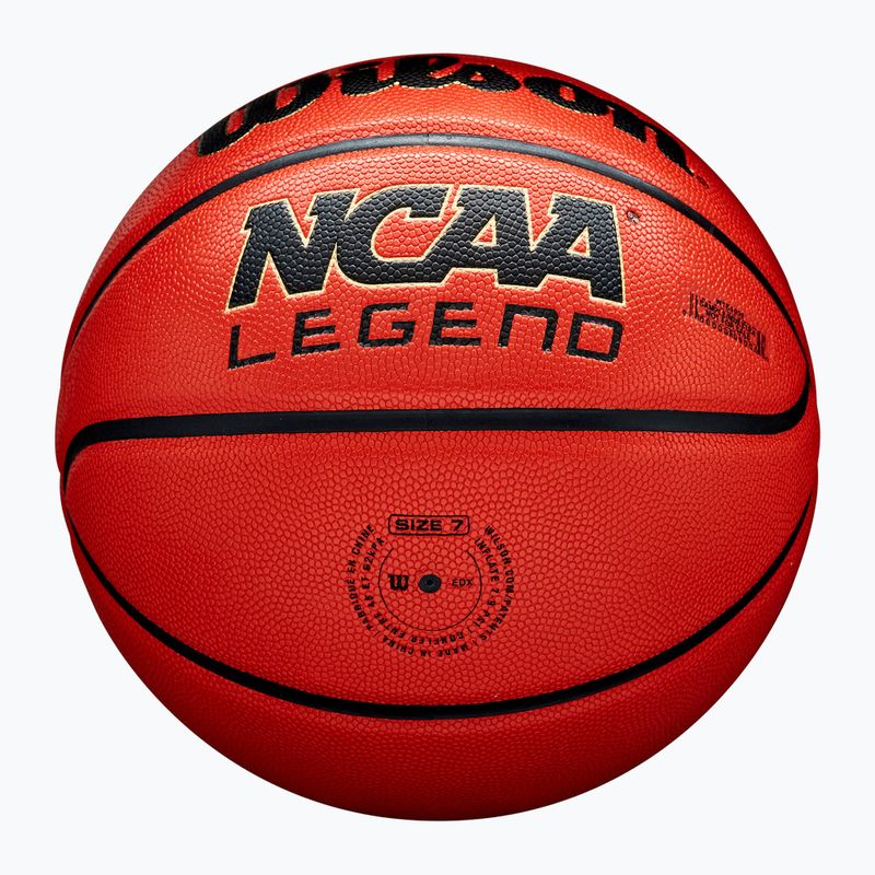 Wilson NCAA Legend narancssárga/fekete kosárlabda 6-os méret 6