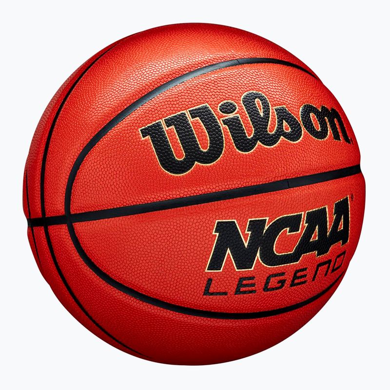 Wilson NCAA Legend narancssárga/fekete kosárlabda 5. méret 2