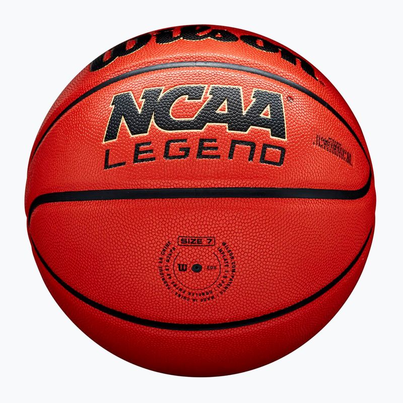 Wilson NCAA Legend narancssárga/fekete kosárlabda 5. méret 6