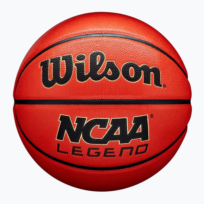 Wilson NCAA Legend narancssárga/fekete 7-es kosárlabda méret