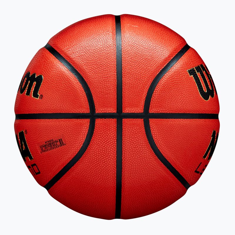 Wilson NCAA Legend narancssárga/fekete 7-es kosárlabda méret 4