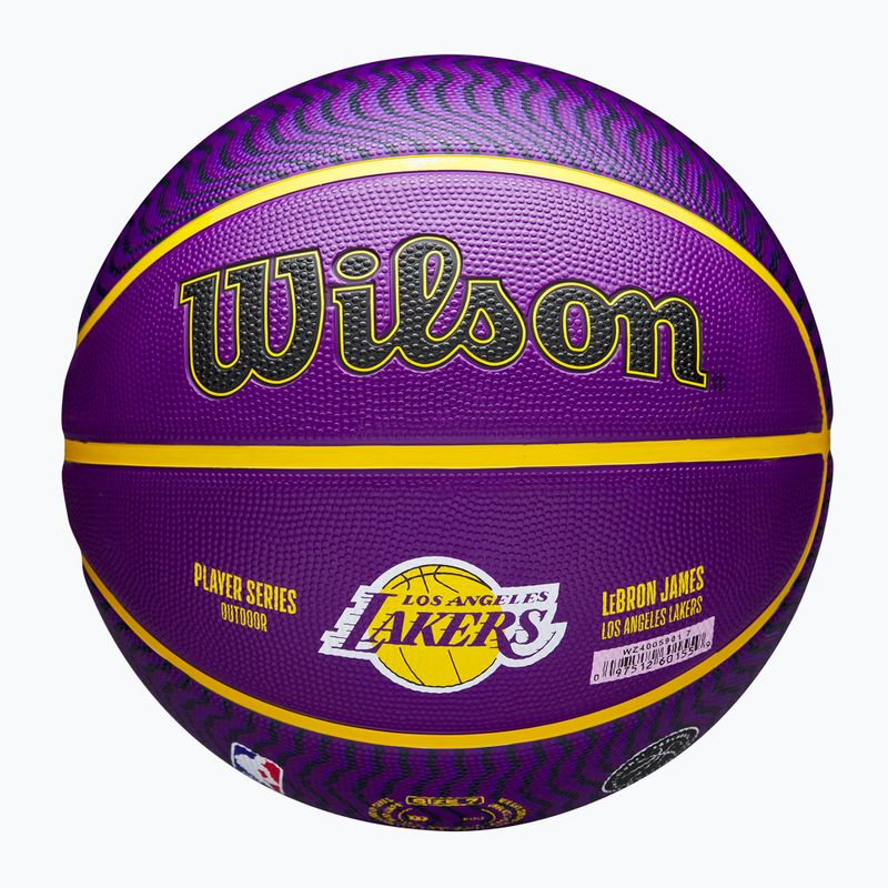 Wilson NBA Player Icon Outdoor Lebron kosárlabda WZ4005901XB7 méret 7 6