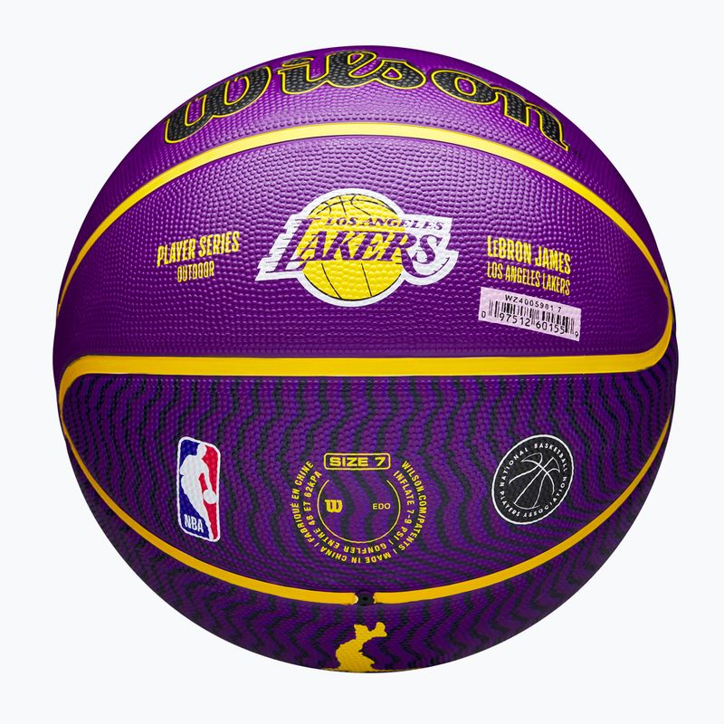 Wilson NBA Player Icon Outdoor Lebron kosárlabda WZ4005901XB7 méret 7 7