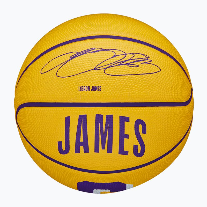 Wilson NBA Player Icon Mini Lebron kosárlabda WZ4007201XB3 méret 3