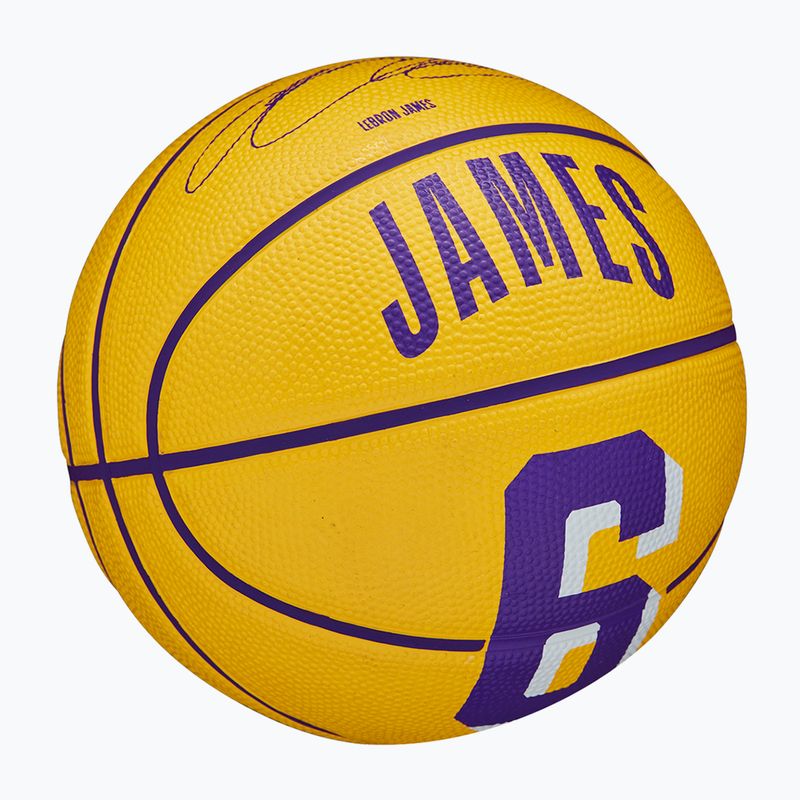 Wilson NBA Player Icon Mini Lebron kosárlabda WZ4007201XB3 méret 3 2