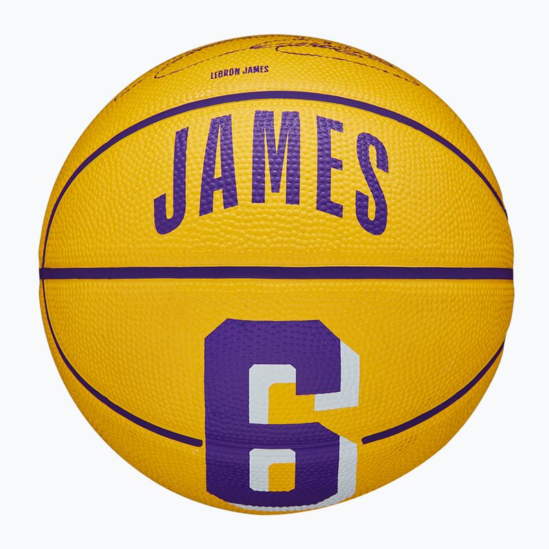 Wilson NBA Player Icon Mini Lebron kosárlabda WZ4007201XB3 méret 3 3