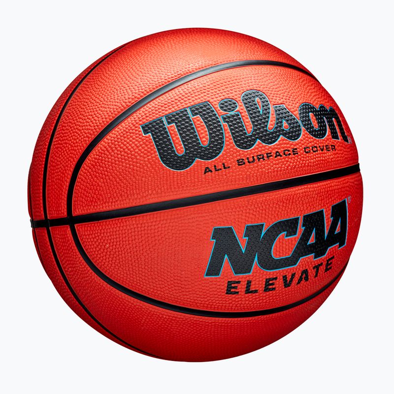 Wilson NCAA Elevate narancssárga/fekete gyermek kosárlabda 5. méret 2