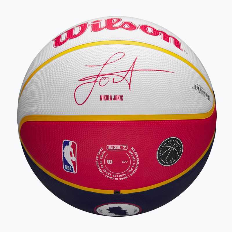 Wilson NBA Player Local Jokic kék 7-es kosárlabda méret 5