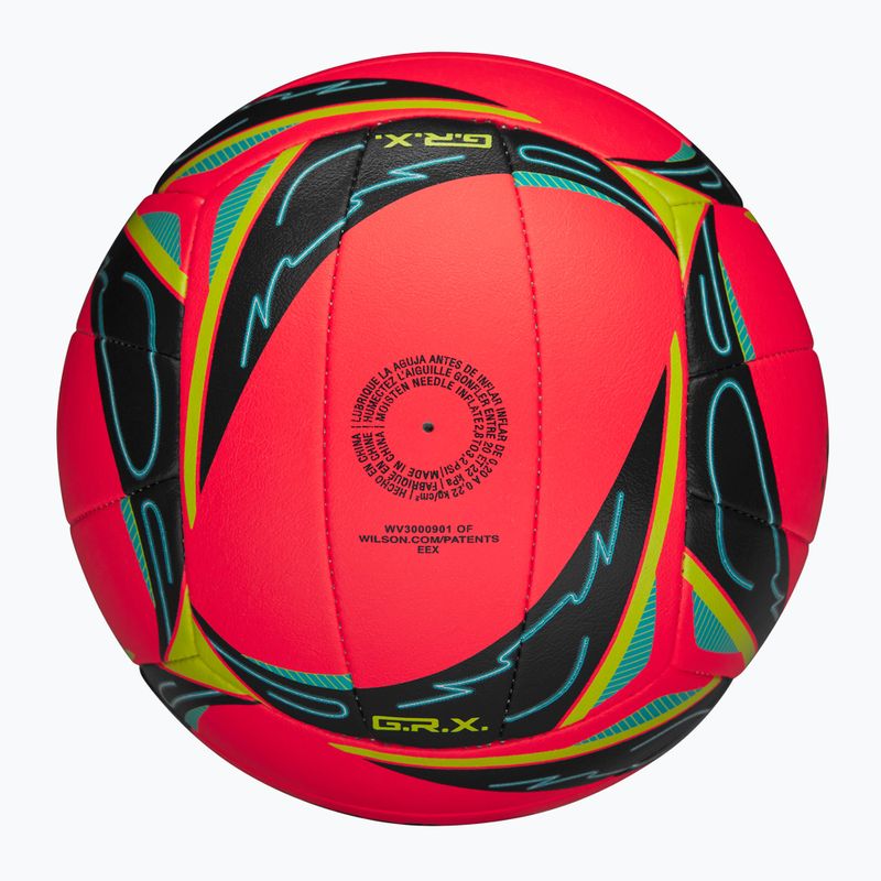 Wilson AVP GRX strandröplabda/Grass játéklabda piros 5 méret 8