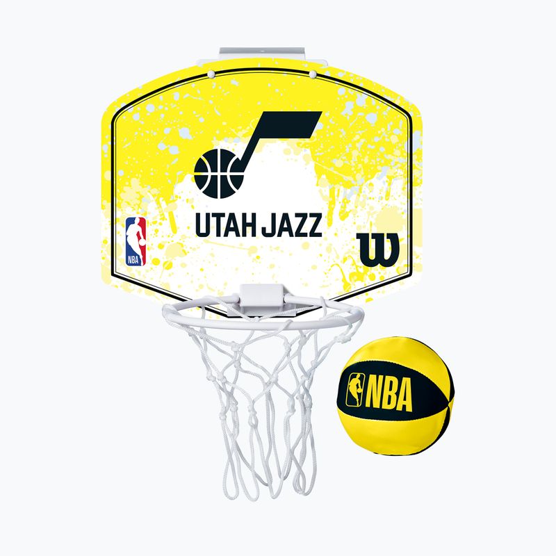 Wilson NBA Team Mini Hoop Utah Jazz kosárlabda szett