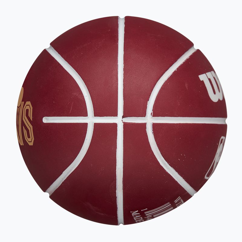 Wilson NBA Team Dribbler Cleveland Cavaliers barna kosárlabda 7-es méret 3