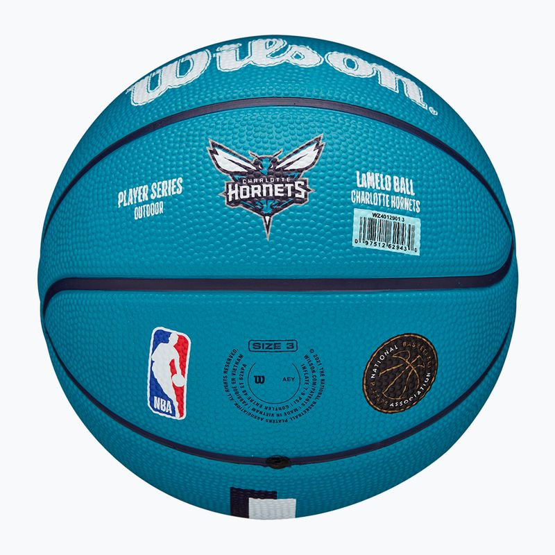 Wilson NBA Player Icon Mini Lamelo kosárlabda WZ4012901XB3 méret 3 6