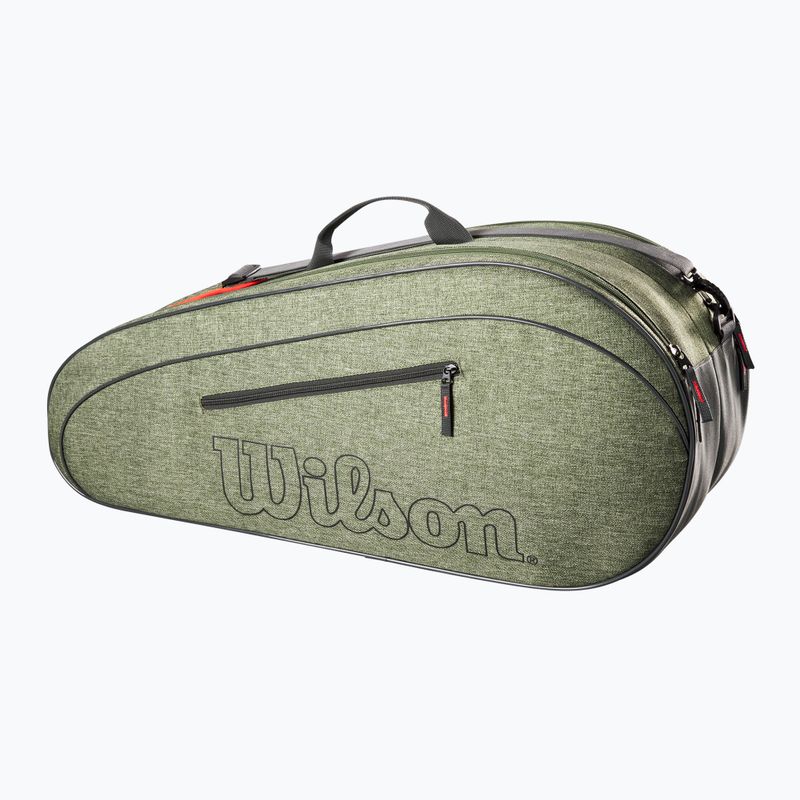 Wilson Team tenisz táska 6Pk heather zöld