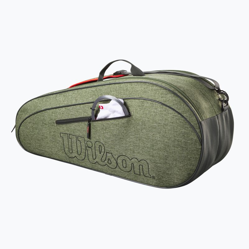 Wilson Team tenisz táska 6Pk heather zöld 3