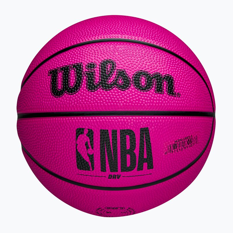 Gyermek kosárlabda Wilson DRV Mini rózsaszín méret 3