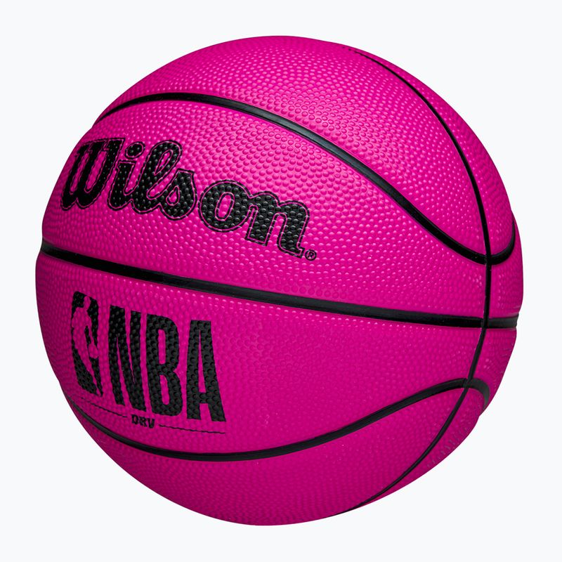 Gyermek kosárlabda Wilson DRV Mini rózsaszín méret 3 3