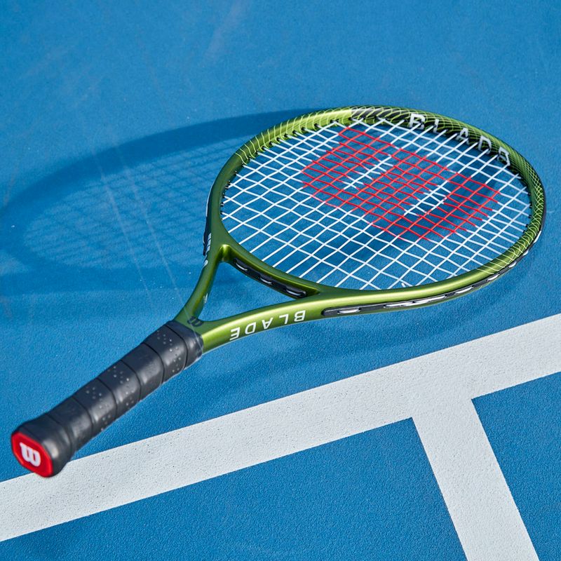 Gyermek teniszütő Wilson Blade Feel Comp 26 zöld WR125210U WR125210U 10