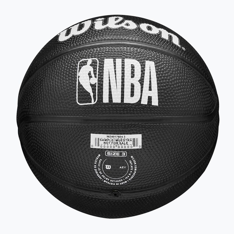 Wilson NBA Team Tribute Mini Brooklyn Nets kosárlabda WZ4017604XB3 méret 3 7