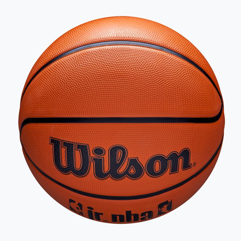 Gyermek kosárlabda Wilson NBA JR Drv Fam Logo barna méret 5 4