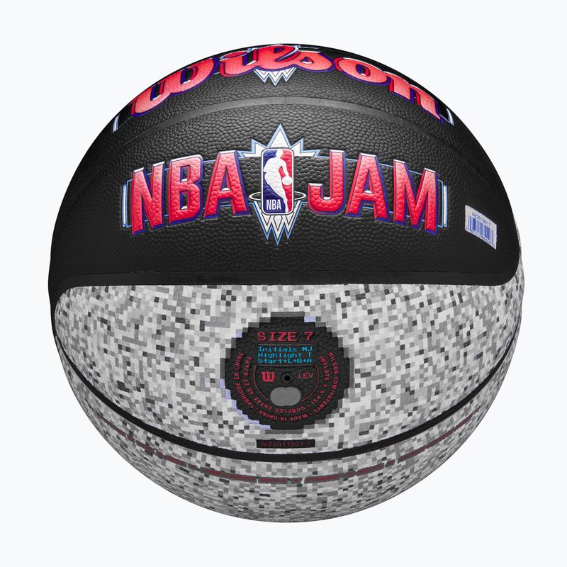 Wilson NBA Jam Indoor Outdoor kosárlabda fekete/szürke 7-es méret 5