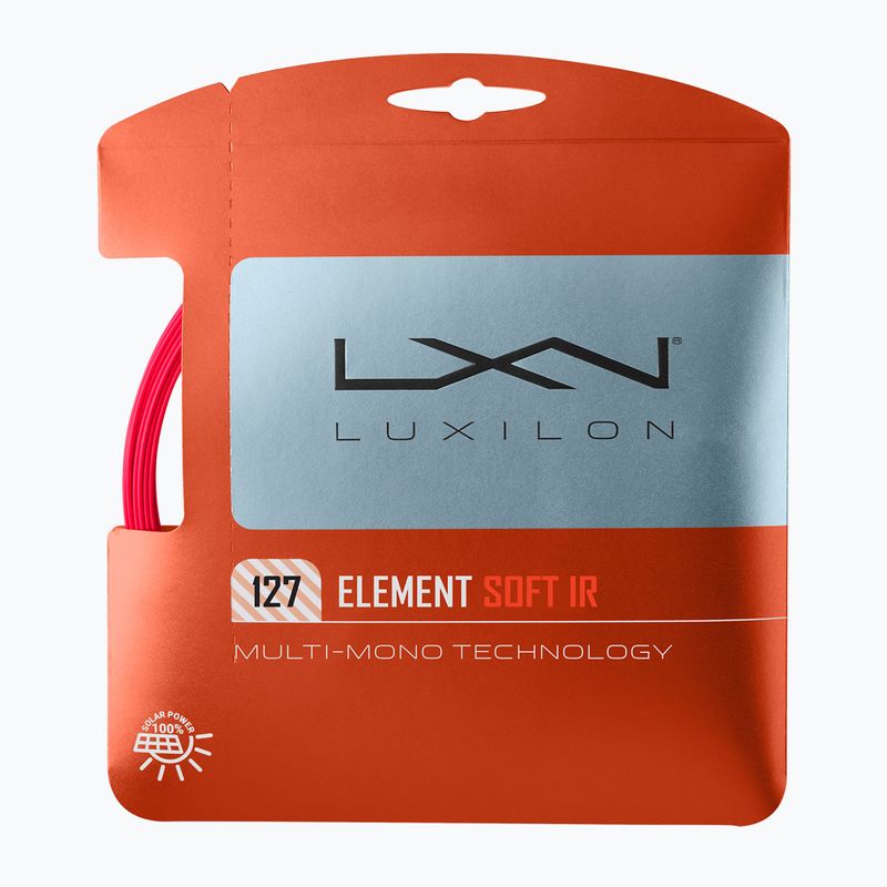 Tenisz húr Luxilon Element IR Soft 127 12,2 m infravörös