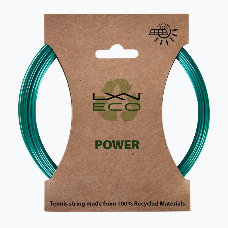 Tenisz húr Luxilon Eco Power 125 12.2 m teal