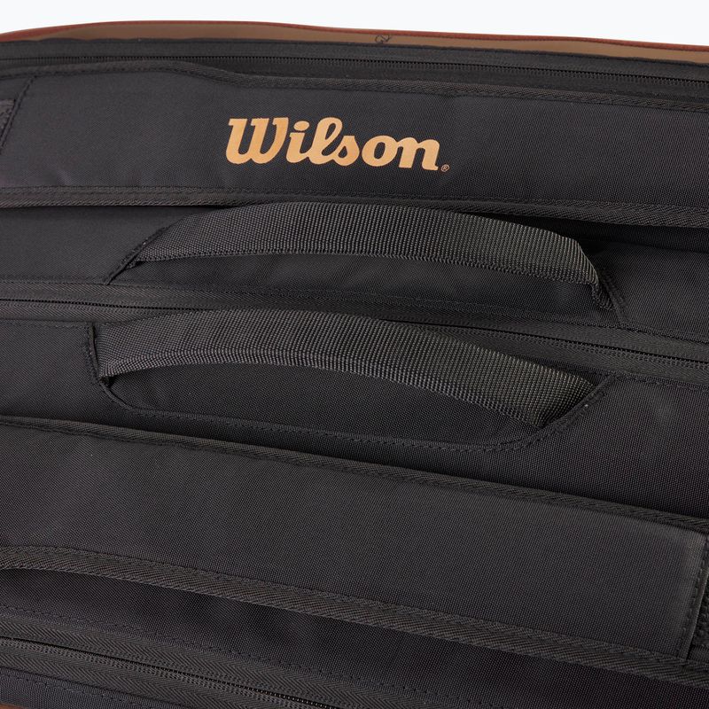 Wilson Super Tour 15Pk Pro Staff tenisz táska V14.0 barna WR802190101001 5